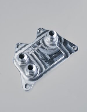 VW Golf GTI MK6 EA888 Billet Oil Cooler Adapter CNC – External Oil Cooler Kit | Velocity Race