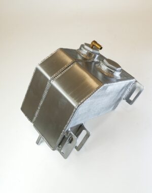 Toyota Starlet EP82 Aluminum Radiator Overflow Tank – Coolant Reservoir Upgrade | Velocity Race