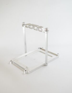 DIN-55 Billet Aluminum Battery Bracket – CNC Hold Down | Velocity Race