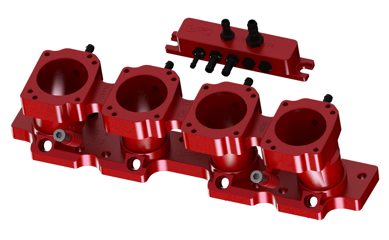 Nissan SR20 S14 S15 ITB Adapter Blacktop Silvertop Conversion