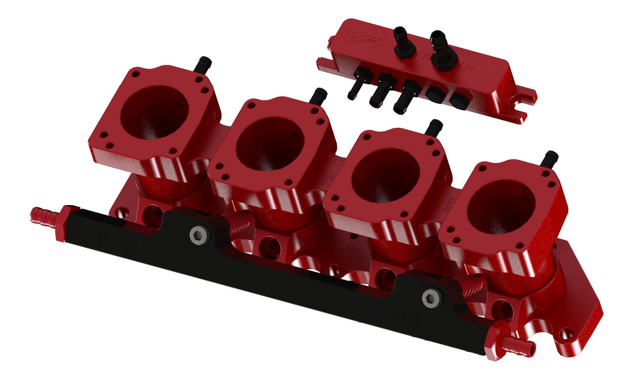 Toyota 4AFE ITB Adapter Blacktop Silvertop Conversion