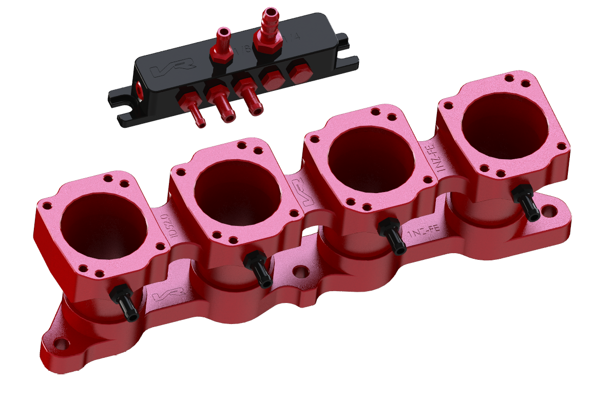 Toyota 1NZ FE ITB Adapter Blacktop Silvertop Conversion