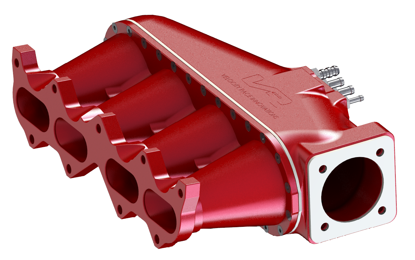 TOYOTA 4AGE 16V BIGPORT FWD ISOMETRIC RED